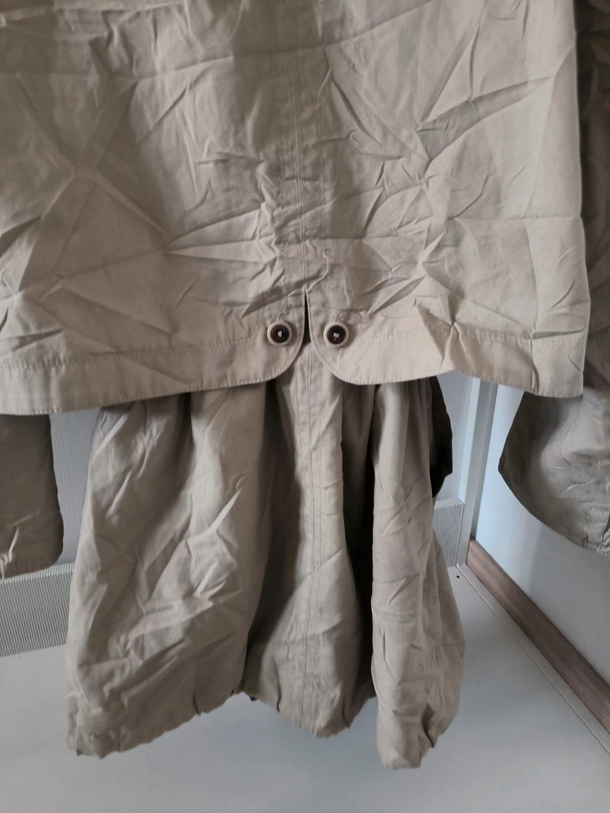 Parka beige avec capuche taille 40 – photo 7